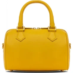 Avvenice Bags-- Thesaura - Premium Leather Bag - Yellow - Handmade in Italy - Exclusive Luxury Collection -