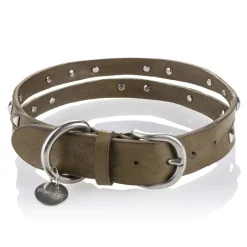 B Wilde Collection Leash|Collars-- Set Cairo - Clay - Collar & Leash - Cairo Collection - Leather Collar - High Quality Luxury - Avvenice