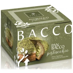 Bacco - Tipicit\u00e0 al Pistacchio Sweets-Bacco - Tipicità al Pistacchio - PanBacco with Pistachio - Artisan Panettone - 900 g - Avvenice