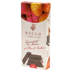 Bacco - Tipicit\u00e0 al Pistacchio Sweets-Bacco - Tipicità al Pistacchio - Chocolate of Modica - Prickly Pear - Artisan Chocolate - 100 g - Avvenice