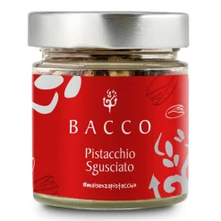 Bacco - Tipicit\u00e0 al Pistacchio Fruits-Bacco - Tipicità al Pistacchio - Shelled Pistachio in Jar - Dried Fruit - 100 g - Avvenice
