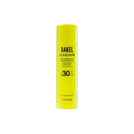 Bakel Natural Cosmetics-- Face and Body Sunscreen SPF30 - Anti-Ageing High Sunscreen Protection - Suncare - 150 ml - Luxury Cosmetics - Avvenice
