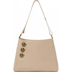 Balmain Bags-- Clutch Bag - Beige - Exclusive Luxury Collection - Avvenice