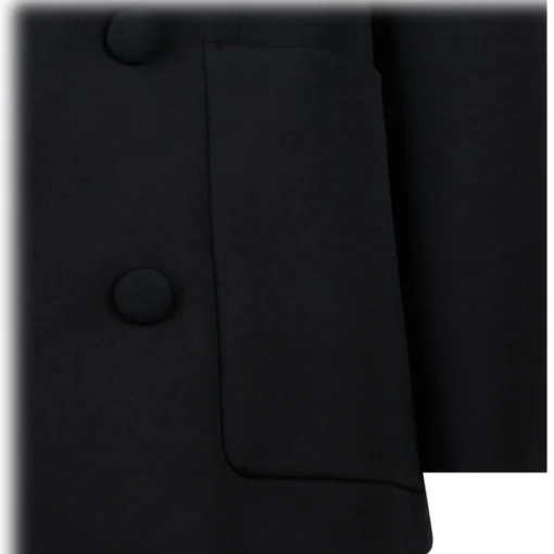 Balmain Jackets-- Grain de Poudre Blazer - Black - Exclusive Luxury Collection - Avvenice
