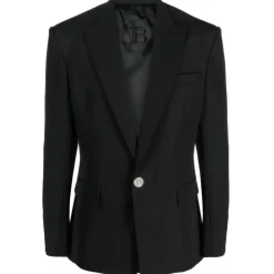 Balmain Jackets-- Jacket - Black - Exclusive Luxury Collection - Avvenice