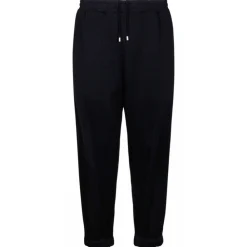 Balmain Trousers-- Jogger Style Trousers - Marine Blue - Exclusive Luxury Collection - Avvenice