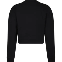 Balmain Sweatshirts-- Logo Print Sweatshirt - Black - Exclusive Luxury Collection - Avvenice