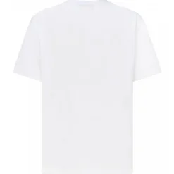 Balmain T-shirt-- Organic Cotton Logo Print T-Shirt - White - Exclusive Luxury Collection - Avvenice