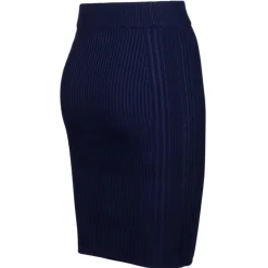 Balmain Skirts-- Pencil Skirt - Blue Marine - Exclusive Luxury Collection - Avvenice