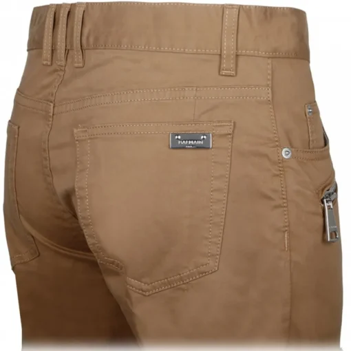 Balmain Trousers-- Skinny Leg Trousers - Taupe - Exclusive Luxury Collection - Avvenice