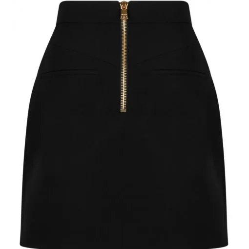 Balmain Skirts-- Skirt - Black - Exclusive Luxury Collection - Avvenice