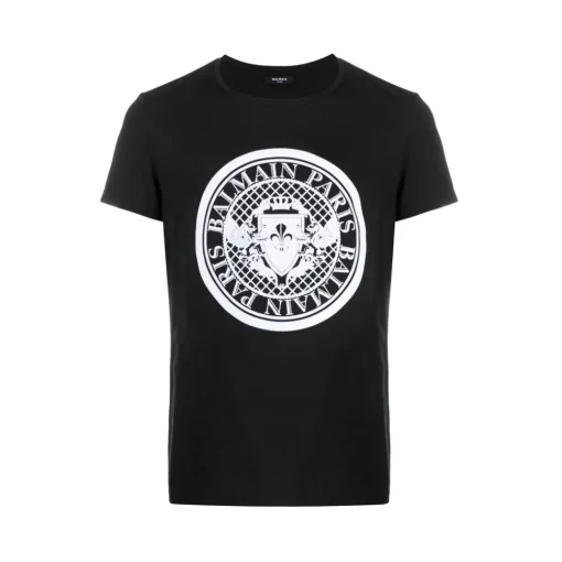 Balmain T-shirt-- T-Shirt - Black White - Exclusive Luxury Collection - Avvenice