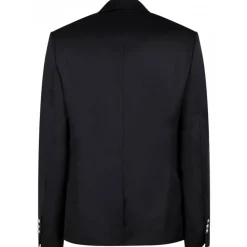 Balmain Jackets-- Two Button Jacket - Black - Exclusive Luxury Collection - Avvenice