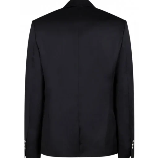 Balmain Jackets-- Two Button Jacket - Black - Exclusive Luxury Collection - Avvenice
