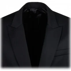 Balmain Jackets-- Two Button Jacket - Black - Exclusive Luxury Collection - Avvenice