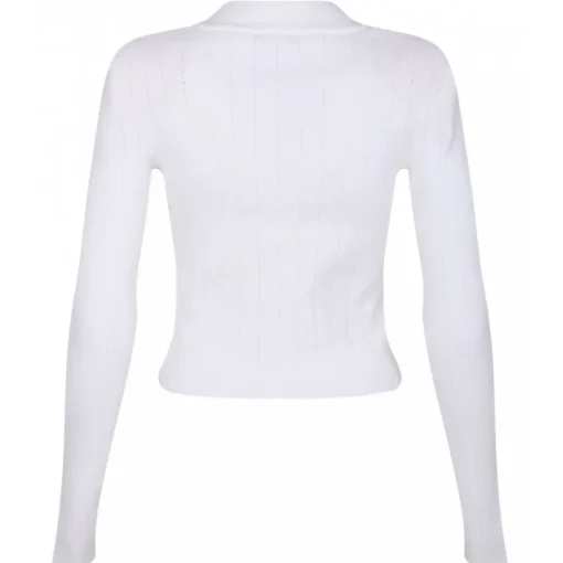Balmain Knitwears-- V Neck Cardigan - White - Exclusive Luxury Collection - Avvenice