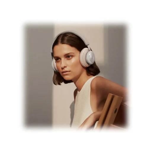 Bang & Olufsen - B&O Play Audio|Audio-Bang & Olufsen - B&O Play - Beoplay H4 2nd Gen - Limestone - Premium Over-Ear Headphones with Voice Assistance - High Quality - Avvenice