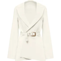 Belarex Jackets-- Cannes Blazer - White - Blazer - Lingerie - Luxury Exclusive Collection - Avvenice
