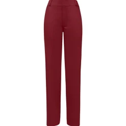 Belarex Trousers-- Cannes Palazzo Trousers - Dark Red - Trousers - Lingerie - Luxury Exclusive Collection - Avvenice