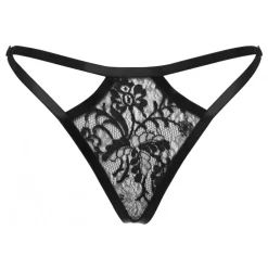 Belarex Swimwear-- Cape Town Thong - Black - Thong - Lingerie - Luxury Exclusive Collection - Avvenice