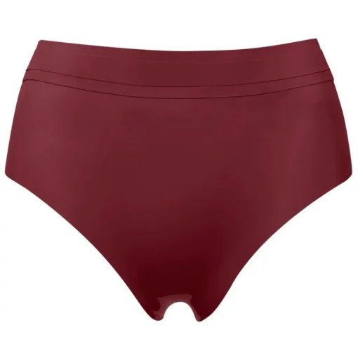 Belarex Swimwear-- L.A. High Waist Panties - Dark Red - Panties - Lingerie - Luxury Exclusive Collection - Avvenice