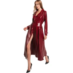 Belarex Swimwear-- Monaco Coat - Dark Red - Coat - Lingerie - Luxury Exclusive Collection - Avvenice