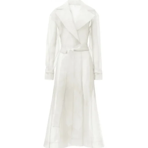 Belarex Jackets-- Venice Coat - White - Coat - Lingerie - Luxury Exclusive Collection - Avvenice