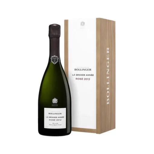 Bollinger Champagne Wines-- La Grande Année Rosè Champagne - 2012 - Box - Pinot Noir - Luxury Limited Edition - 750 ml - Avvenice