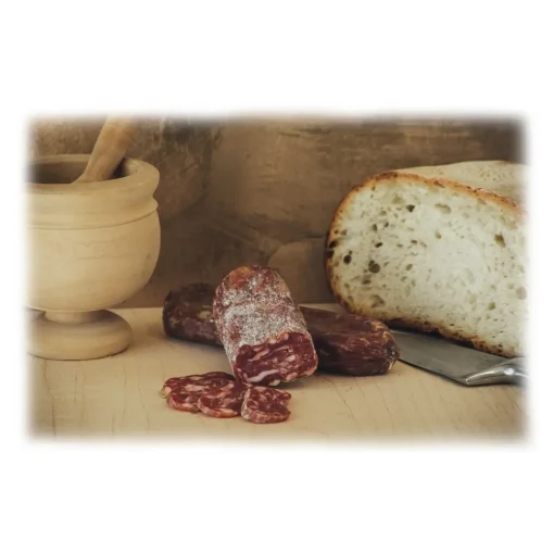 Bont\u00e0 di Fiore Salami & Cheeses-Bontà di Fiore - White Salami - 300 g - Avvenice