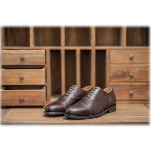 Bottega Senatore Shoes-- Aufidio - Oxford - Francesina - Italian Handmade Man Shoes - High Quality Leather Shoes - Avvenice