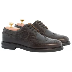 Bottega Senatore Shoes-- Benedetto - Derby - Italian Handmade Man Shoes - High Quality Leather Shoes - Avvenice