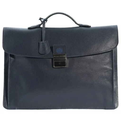Bottega Senatore Bags-- Rufino - Italian Artisan Brief Case - High Quality Leather Bag - Avvenice