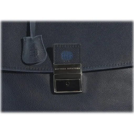 Bottega Senatore Bags-- Rufino - Italian Artisan Brief Case - High Quality Leather Bag - Avvenice