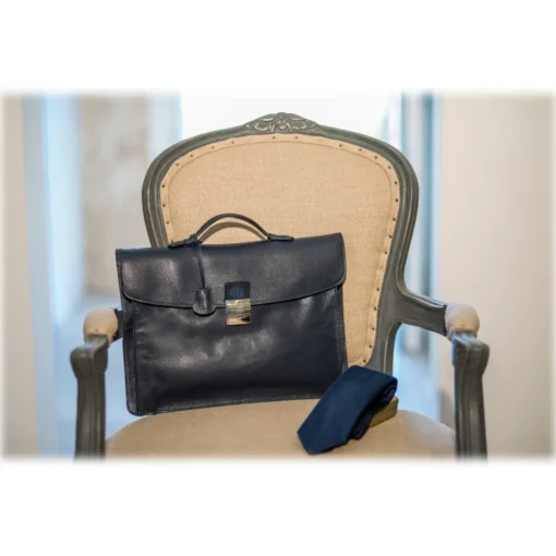 Bottega Senatore Bags-- Rufino - Italian Artisan Brief Case - High Quality Leather Bag - Avvenice