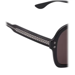 Bottega Veneta Sunglasses & Eyewear-- Acetate Aviator Classic Sunglasses - Black Grey - Sunglasses - Eyewear - Avvenice