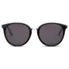 Bottega Veneta Sunglasses & Eyewear-- Acetate and Metal Classic Sunglasses - Black - Sunglasses - Eyewear - Avvenice