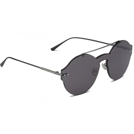 Bottega Veneta Sunglasses & Eyewear-- Nylon Classic Sunglasses - Ruthenium Black Gray - Sunglasses - Eyewear - Avvenice