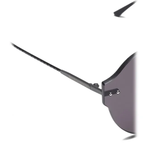 Bottega Veneta Sunglasses & Eyewear-- Nylon Classic Sunglasses - Ruthenium Black Gray - Sunglasses - Eyewear - Avvenice