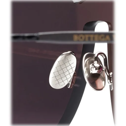 Bottega Veneta Sunglasses & Eyewear-- Nylon Classic Sunglasses - Ruthenium Black Gray - Sunglasses - Eyewear - Avvenice