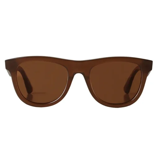 Bottega Veneta Sunglasses & Eyewear-- The Original 01 D Classic Sunglasses - Brown - Sunglasses - Eyewear - Avvenice