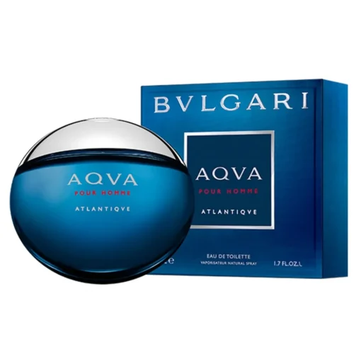 Bulgari Beauty Fragrances-Bulgari - AQVA Pour Homme ATLANTIQVE - Eau de Toilette - Italy - Beauty - Fragrances - Luxury - 50 ml - Avvenice
