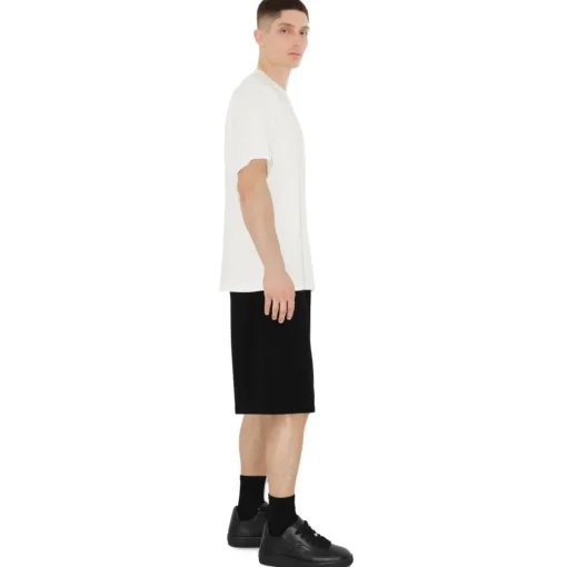 Burberry Trousers-- Cotton Shorts - Black - Exclusive Collection - Avvenice