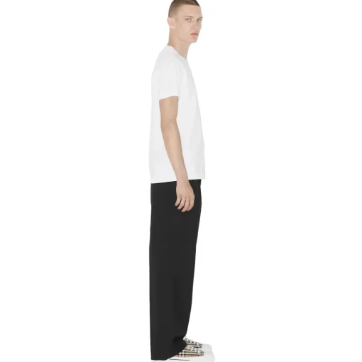 Burberry T-shirt-- Cotton T-Shirt - White - Exclusive Collection - Avvenice