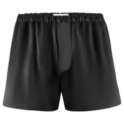 by Dariia Day Swimwear-- Silk Boxers - Midnight Black - Fashion - New Collection - Mulberry Silk - Artisan Silk Boxers - Luxury - Avvenice