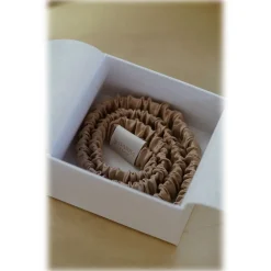 by Dariia Day Other Accessories-- Silk Headband - French Beige - Fashion - New Collection - Mulberry Silk - Artisan Silk Headband - Luxury - Avvenice