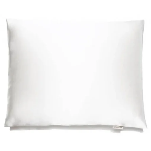 by Dariia Day Bedding-- Silk Pillowcase - Powder White - Bedding - Home - Mulberry Silk - Artisan Silk Pillowcase - Luxury - Avvenice
