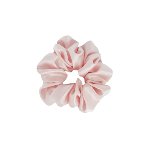 by Dariia Day Other Accessories-- Silk Scrunchie - Blush Pink - Fashion - Accessories - Mulberry Silk - Artisan Silk Scrunchie - Luxury - Avvenice