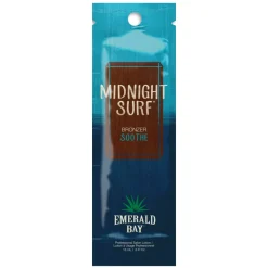 California Tan Natural Cosmetics-- Midnight Surf® - Smoothing Bronzer - Emerald Bay - Professional Tanning Lotion - 15 ml - Avvenice