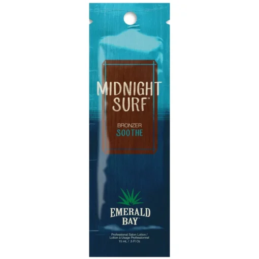California Tan Natural Cosmetics-- Midnight Surf® - Smoothing Bronzer - Emerald Bay - Professional Tanning Lotion - 15 ml - Avvenice