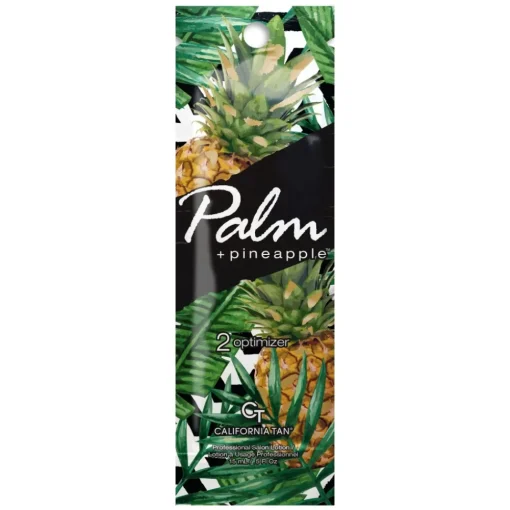 California Tan Natural Cosmetics-- Palm + Pineapple™ Optimizer - Step 2 Optimizer - Palm Collection - Professional Tanning Lotion- 15 ml - Avvenice